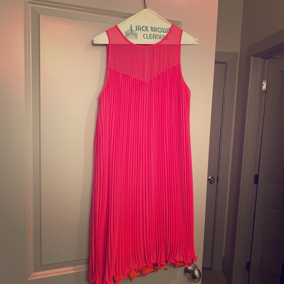 Anthropologie Dresses & Skirts - Anthropologie hot pink cocktail dress